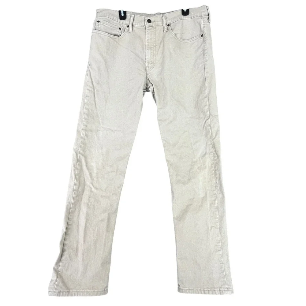 Levis 502 Jeans Mens 36x31 Tapered Regular Fit Streetwear Denim Urban Grunge